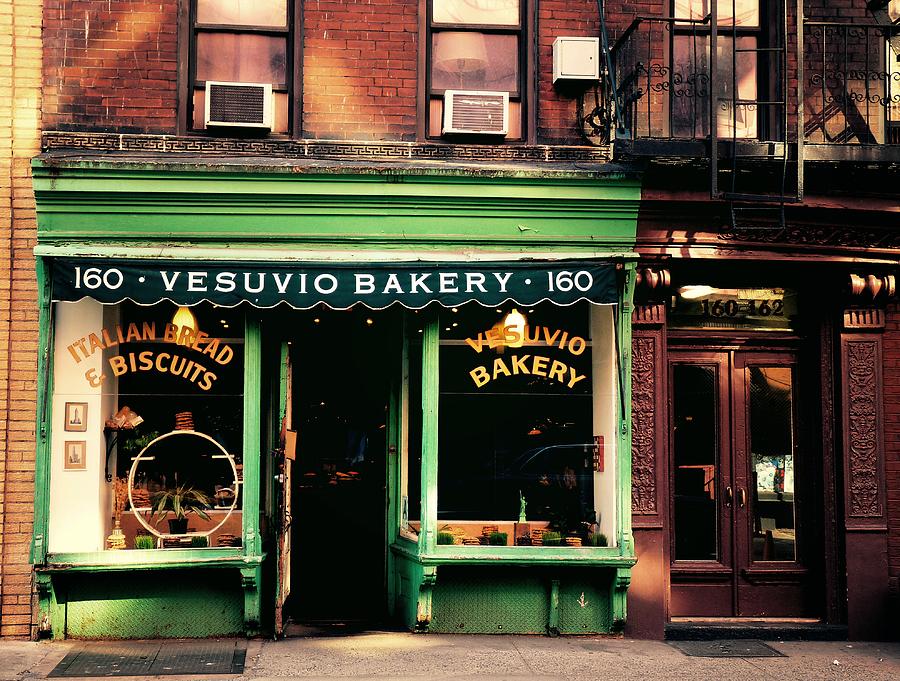 New York City Photograph - Vesuvio Bakery - Soho - New York City by Vivienne Gucwa