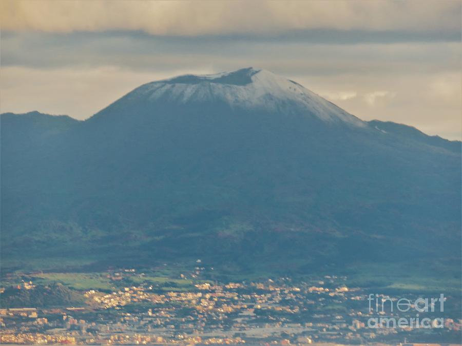 Vesuvius In Winter Photograph