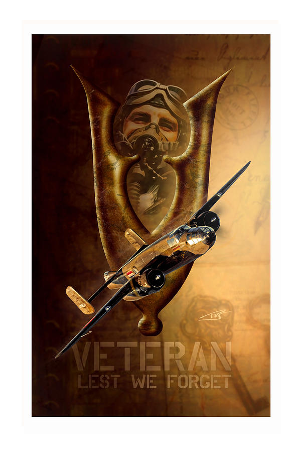 Veteran 2 Digital Art by Peter Van Stigt