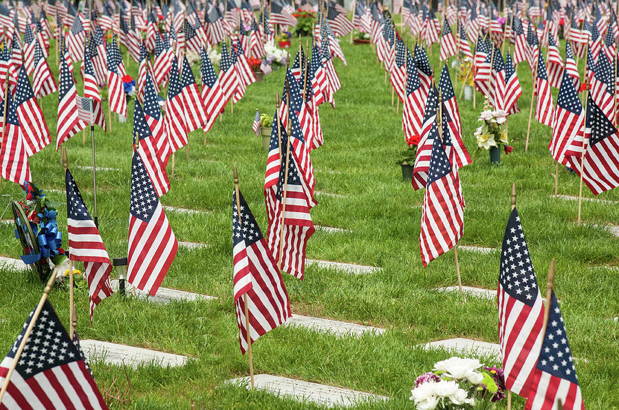 Veterans Cemetery Photograph by Ralph Staples - Fine Art America