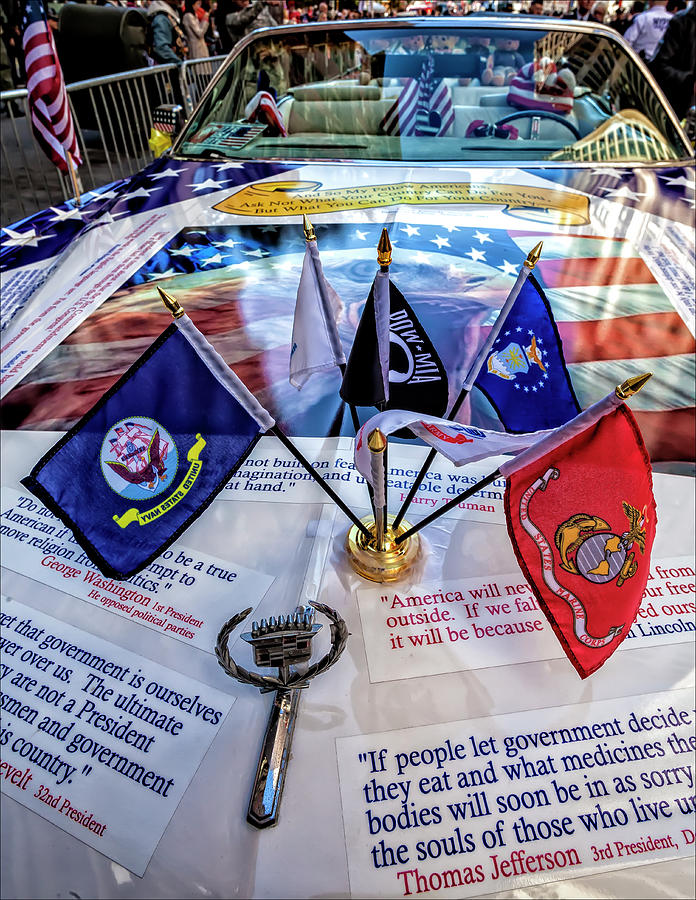 Veterans Day NYC 11_11_16 Sportrs Car Photograph by Robert Ullmann
