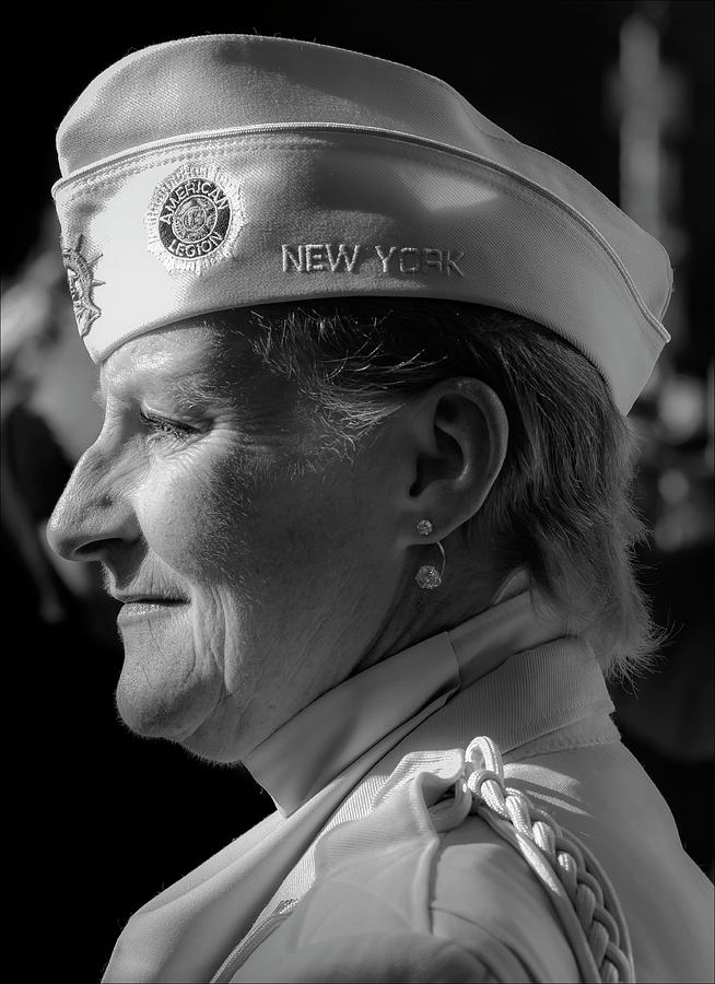 Veterans Day NYC 11_11_17 American Legion Member Photograph by Robert Ullmann