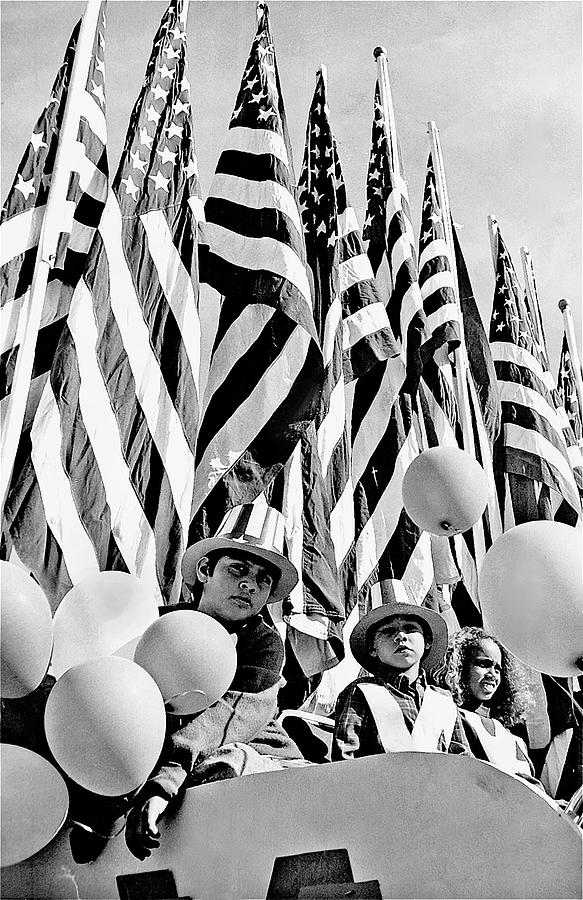 Veterans Day parade Tucson Arizona  Photograph by David Lee Guss