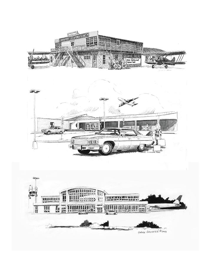 Veterans Memorial Airport Drawing