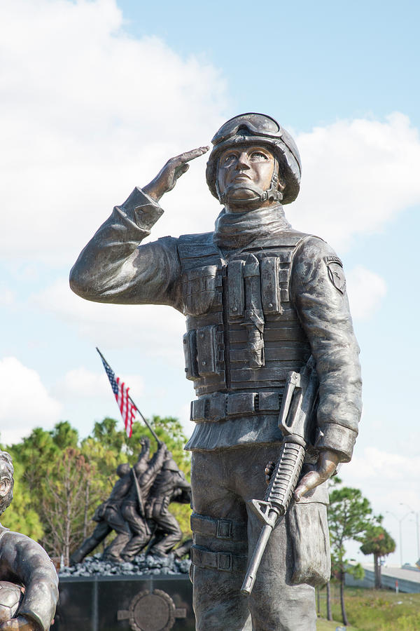 Veterans Park Memorial Cape Coral Florida Photograph By Timothy Wildey