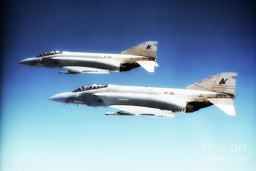 VF-301 Phantoms Digital Art by Airpower Art