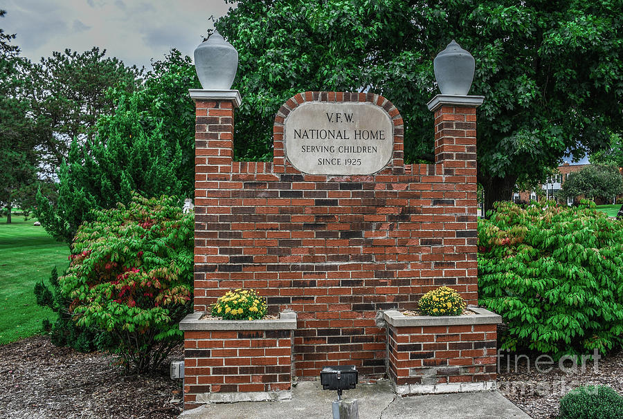 VFW National Home Sign by Grace Grogan VFW National Home Sign by Grace Grogan