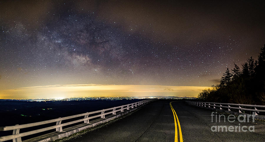 Viaduct Milky Way Photograph by Robert Loe