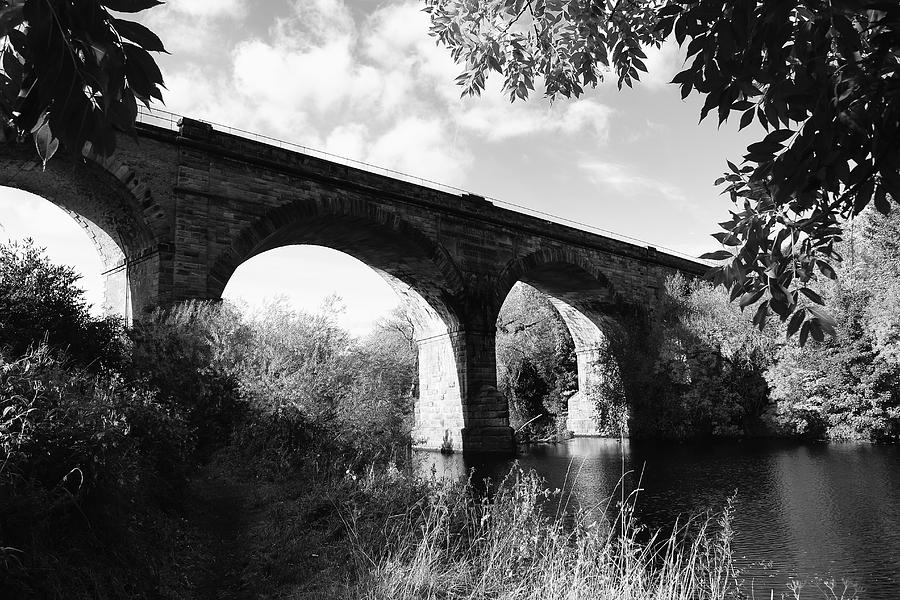 Viaduct Monochrome Photograph by Jeff Townsend
