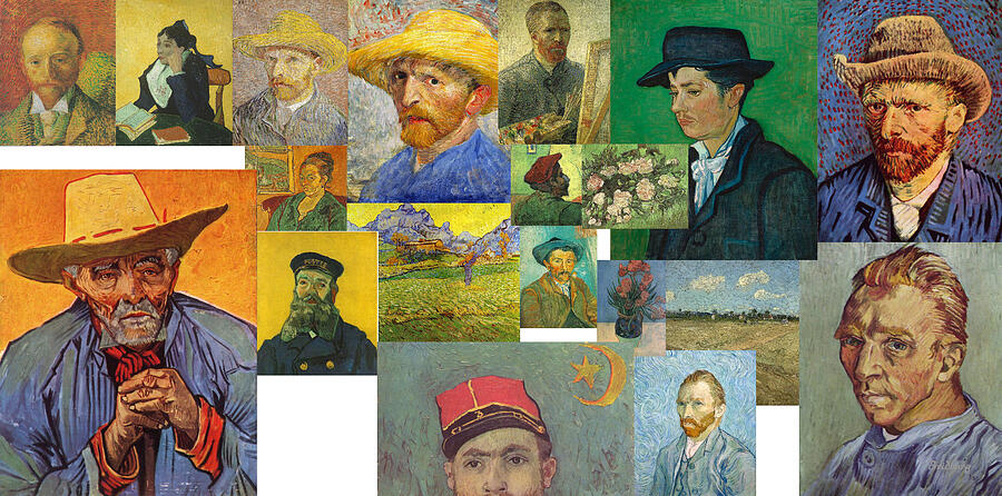 Vibrance of van Gogh Mural IIl by David Bridburg Vibrance of van Gogh Mural IIl by David Bridburg