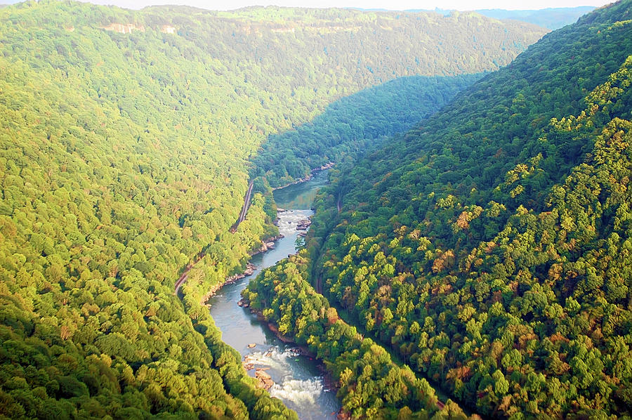 Vibrant City Lights New River Gorge Photograph by Aimee L Maher ALM ...