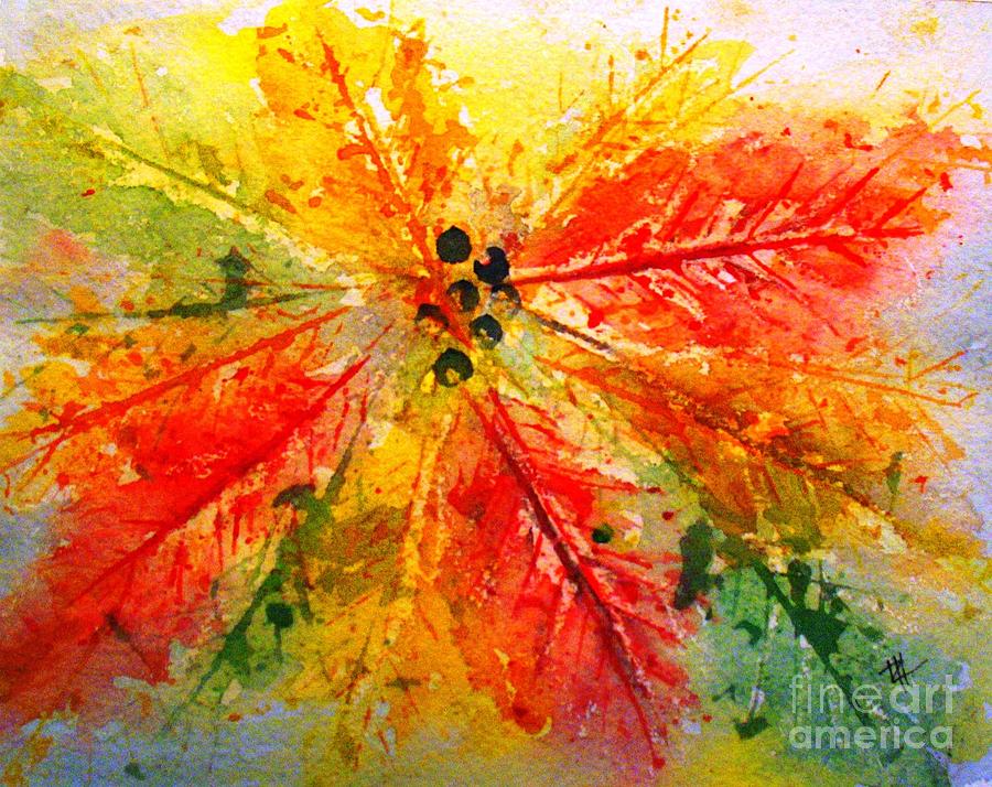 Vibrant Colors of Fall Painting by Hazel Holland - Fine Art America