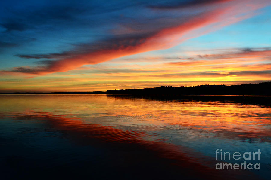 Sunset Photograph - Vibrant Vibes by Kelly Nowak