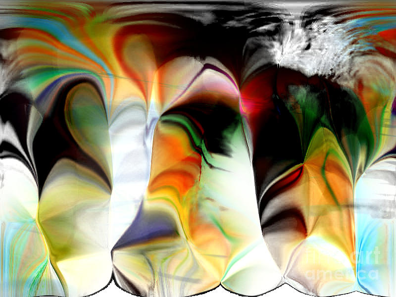 Vibration Digital Art by Beth Aragon - Pixels