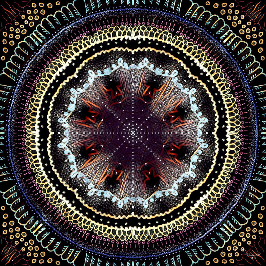 Vibrations Digital Art by Artful Oasis