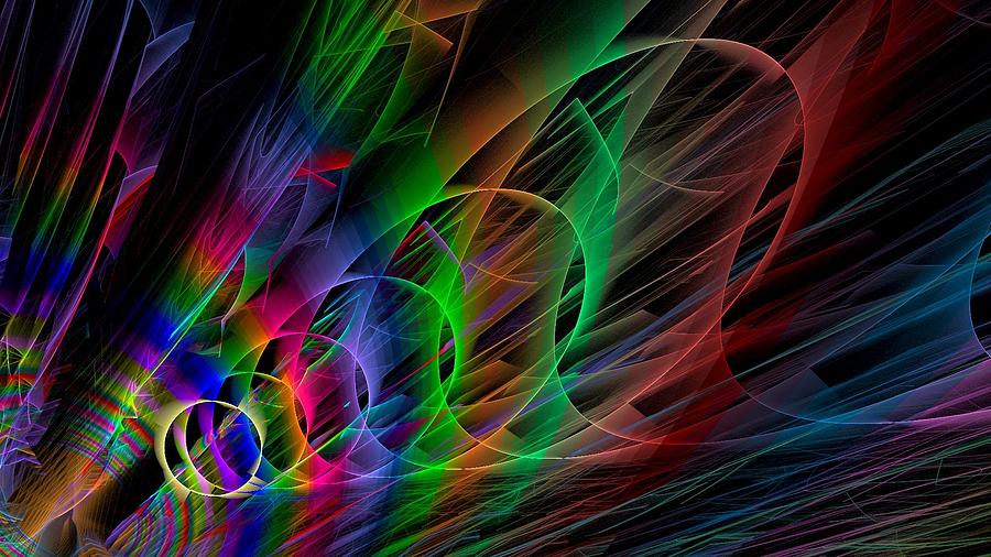 Vibrations Digital Art by Aunita Tyler - Fine Art America