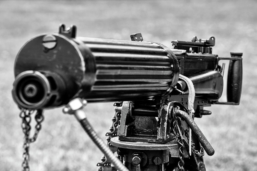 Vickers Machine Gun Photograph by David Pyatt