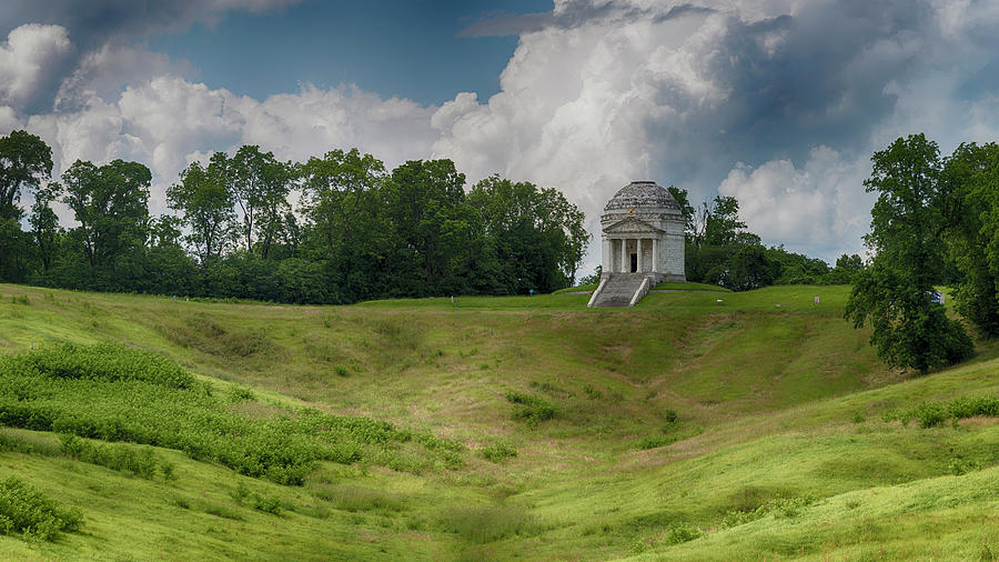 Vicksburg National Military Park - Illinois Memorial Photograph by Stephen Stookey
