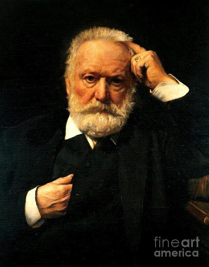Victor Hugo  Painting by Thea Recuerdo
