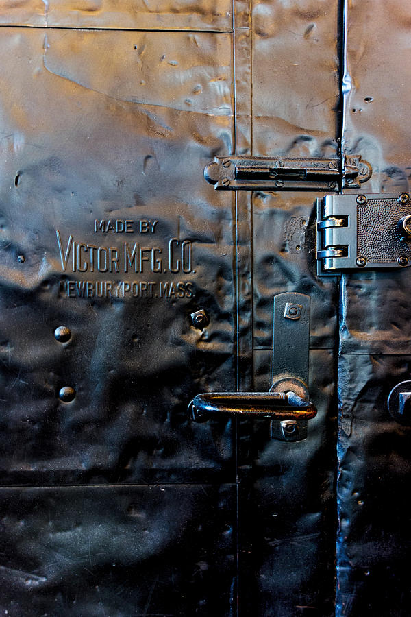 Door Photograph - Victor Mfg. Co. by Stoney Stone