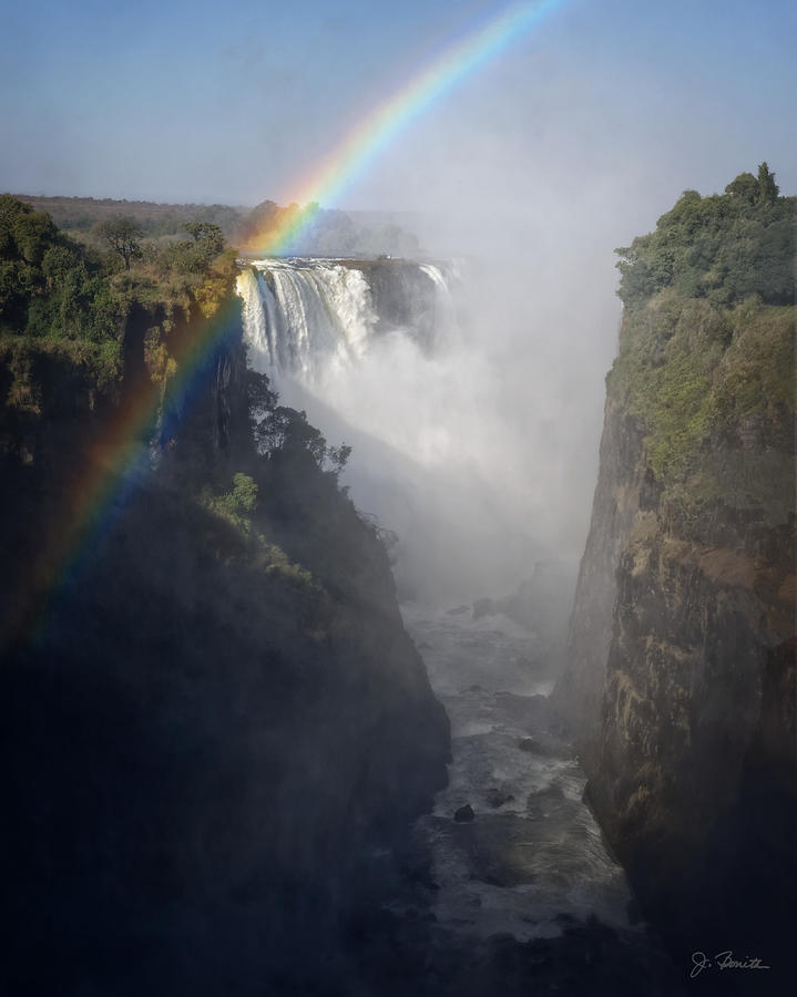 Victoria Falls No. 3 Photograph by Joe Bonita