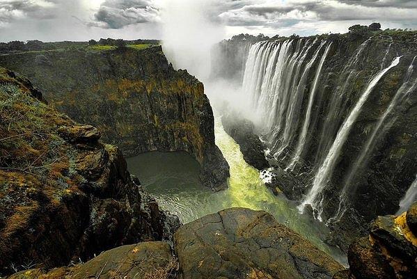 Nature Photograph - Victoria Falls Zambia and Zimbabwe  by Andy Bucaille
