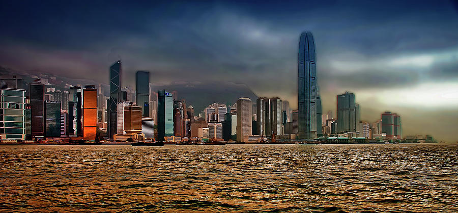 Victoria Harbor Hong Kong Photograph by Joseph Hollingsworth