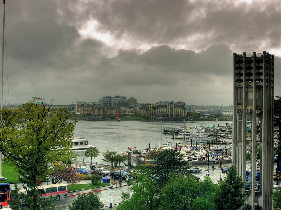 Victoria Inner Harbor Photograph by Lawrence Christopher