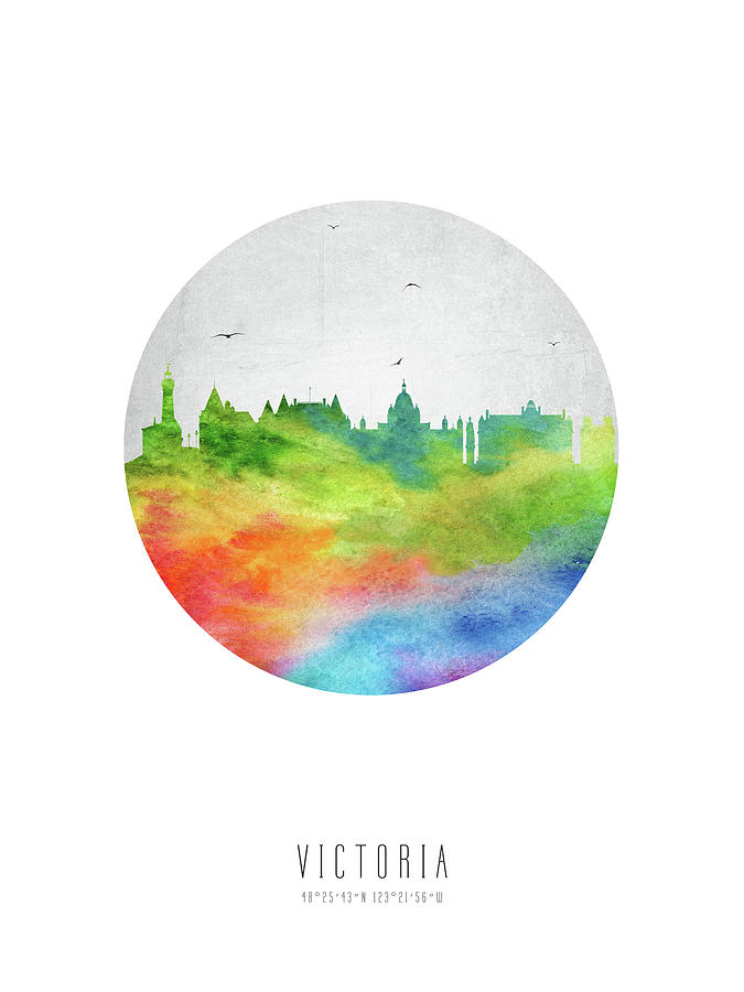 Victoria Skyline Cabcvi20 Digital Art