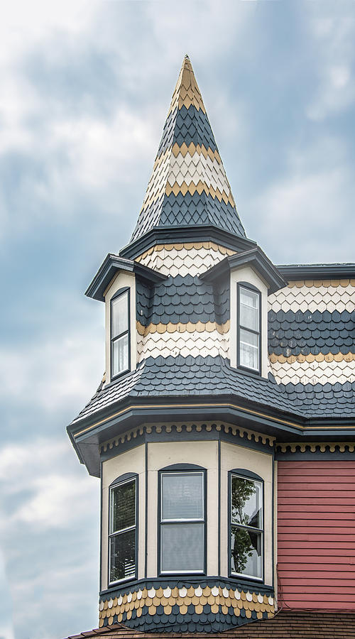 Victorian Architecture In Cape May New Jersey Photograph by Gary Slawsky
