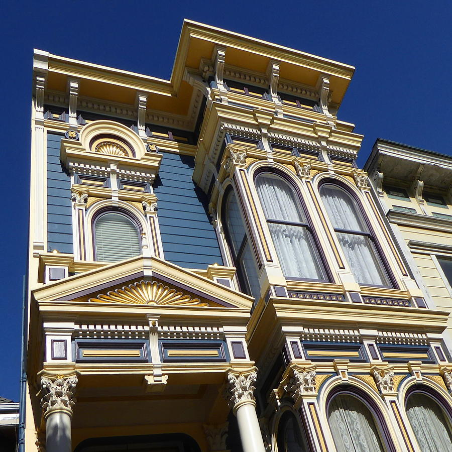 San Francisco Victorian House - Photo Art by Peter Potter San Francisco Victorian House - Photo Art by Peter Potter
