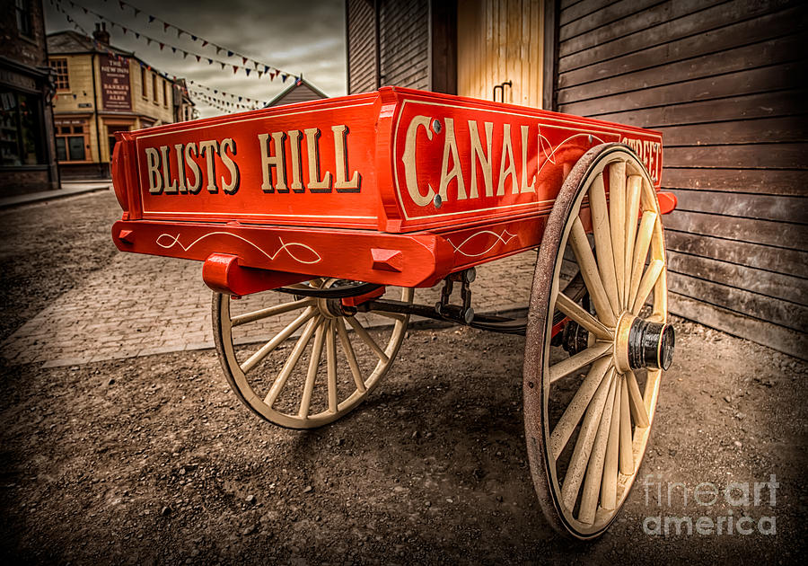 Spring Photograph - Victorian Cart by Adrian Evans