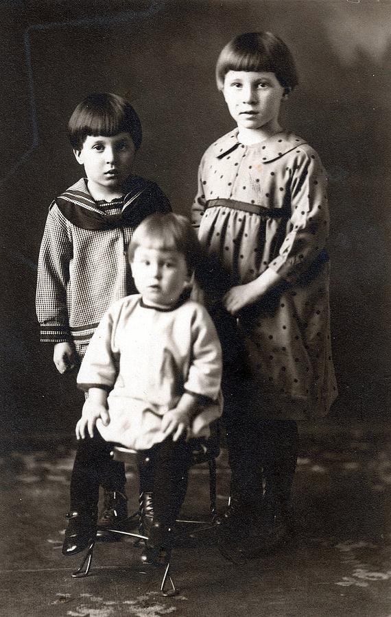 Victorian Children Photograph Photograph by Kimberly Walker