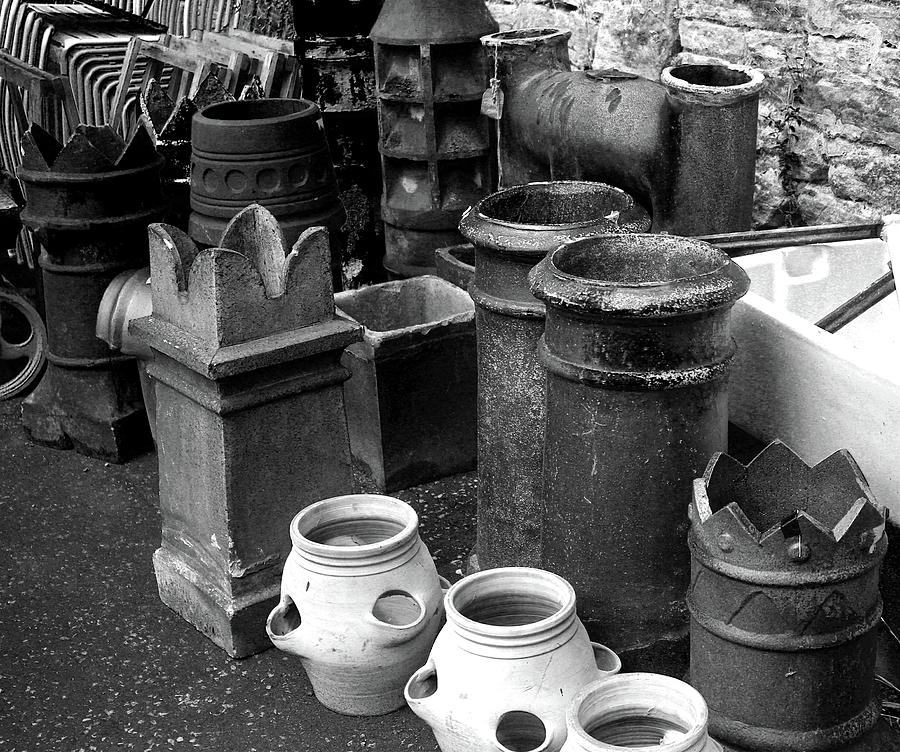 Victorian Chimney Pots  Photograph by Doc Braham