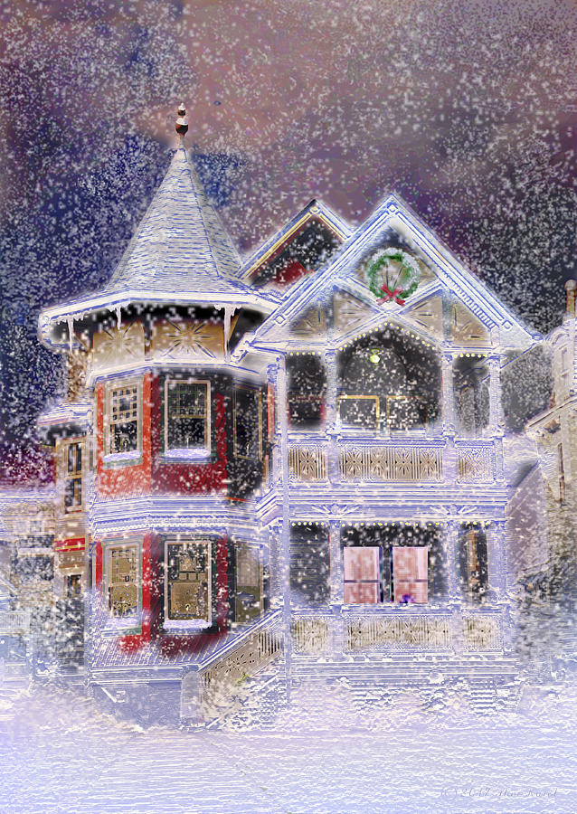 Victorian Christmas Digital Art by Steve Karol
