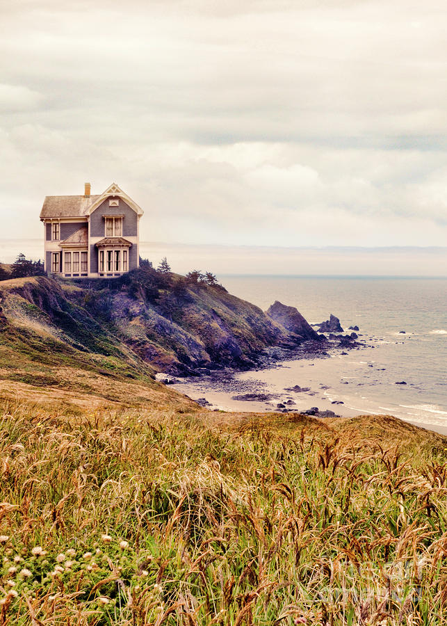 Victorian House Overlooking the Sea Photograph by Jill Battaglia