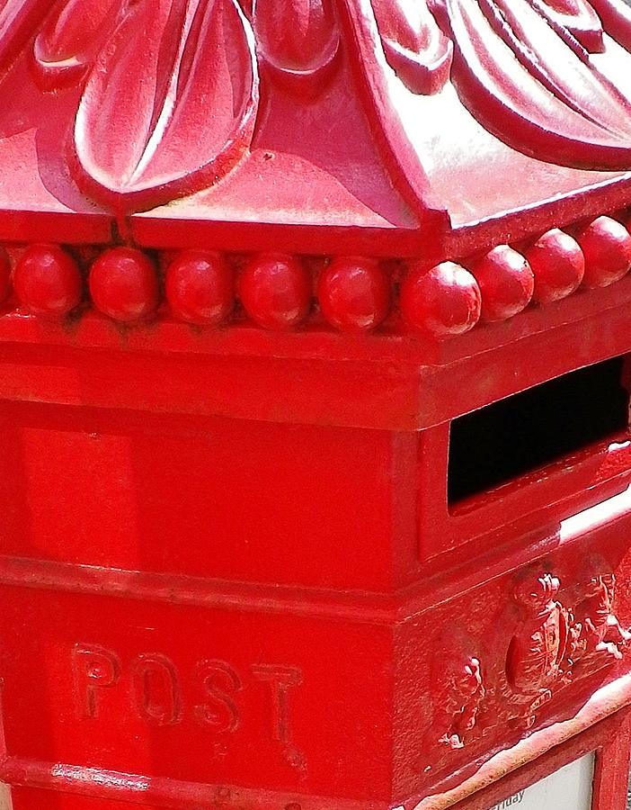 Victorian Letter Box Photograph by Richard Brookes