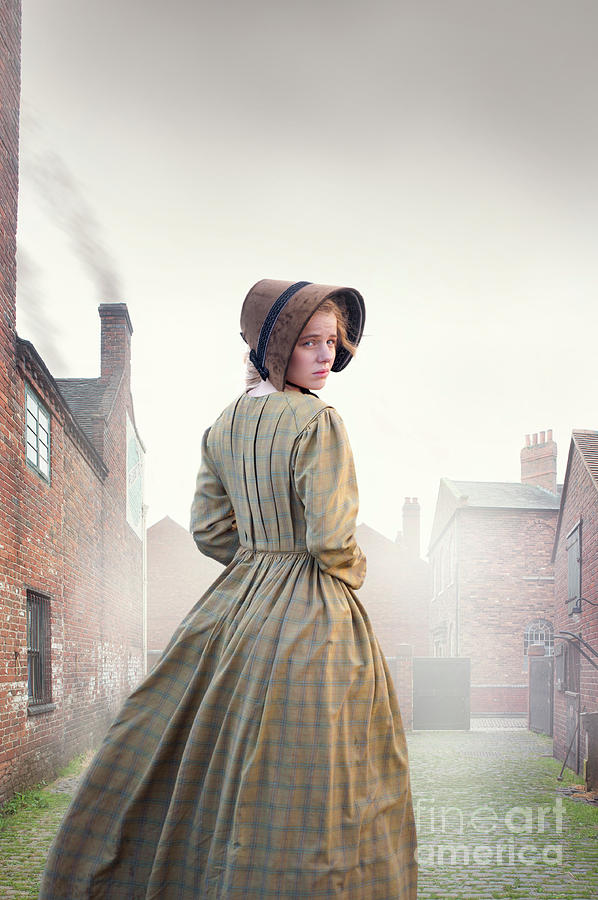 Victorian Mill Girl  Photograph by Lee Avison