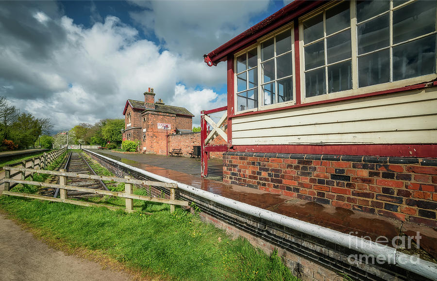 Victorian Railway Station Photograph by Adrian Evans