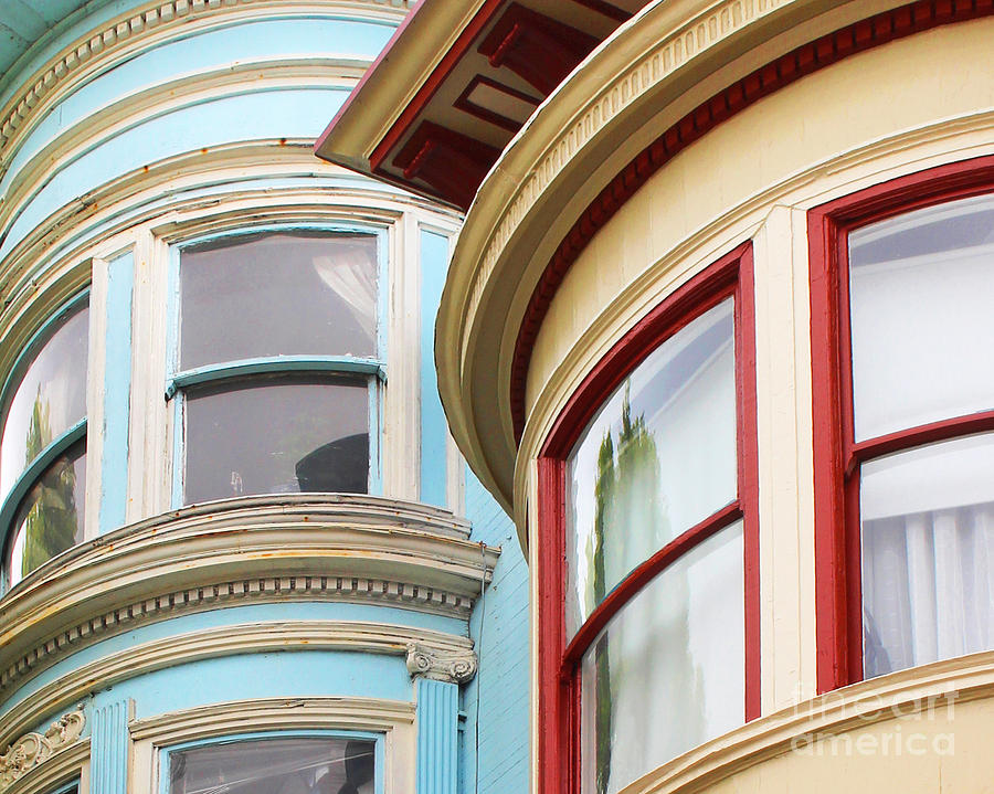Victorian San Francisco Photograph by Cheryl Del Toro