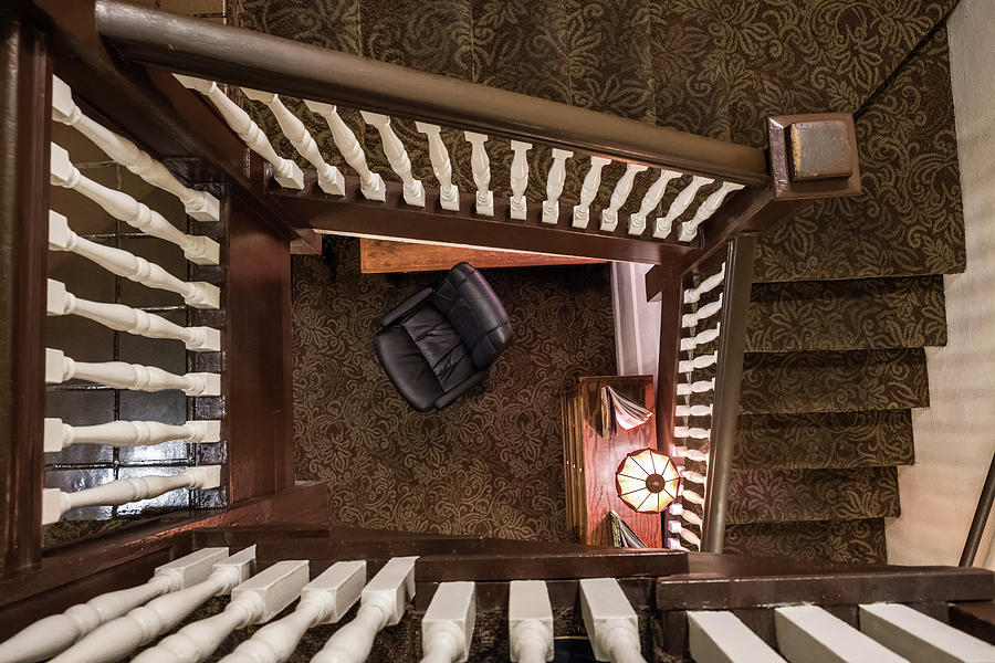 Victorian Stairway Photograph by Glenn DiPaola