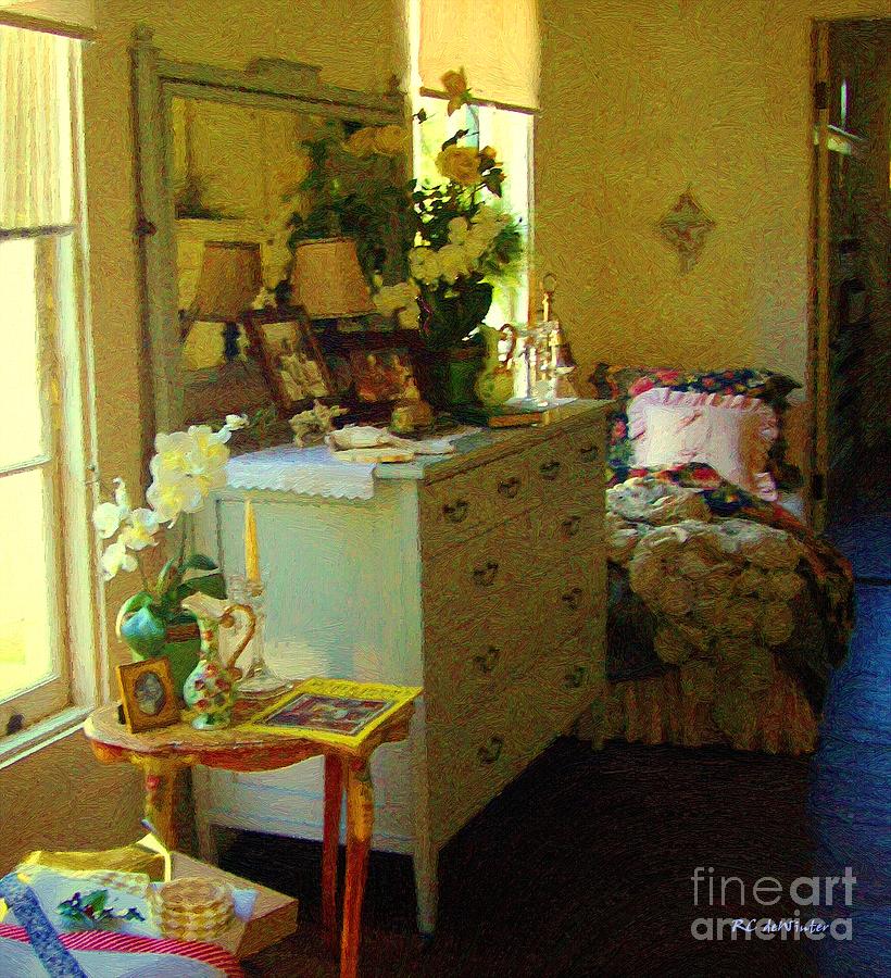 Victorian Sunshine Painting by RC DeWinter