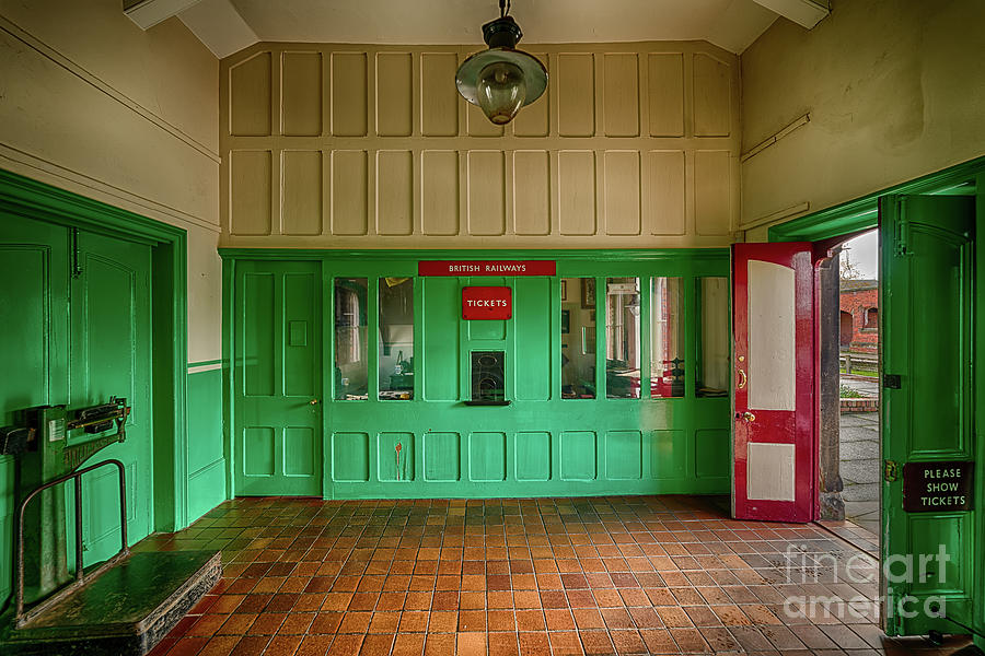 Victorian Ticket Office Photograph by Adrian Evans