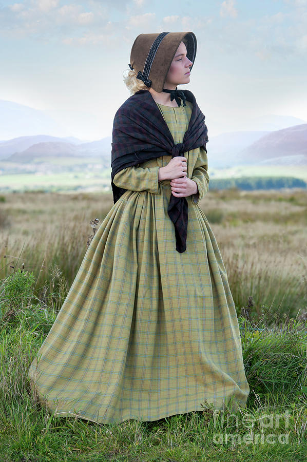 Victorian Woman On The Moors Photograph by Lee Avison