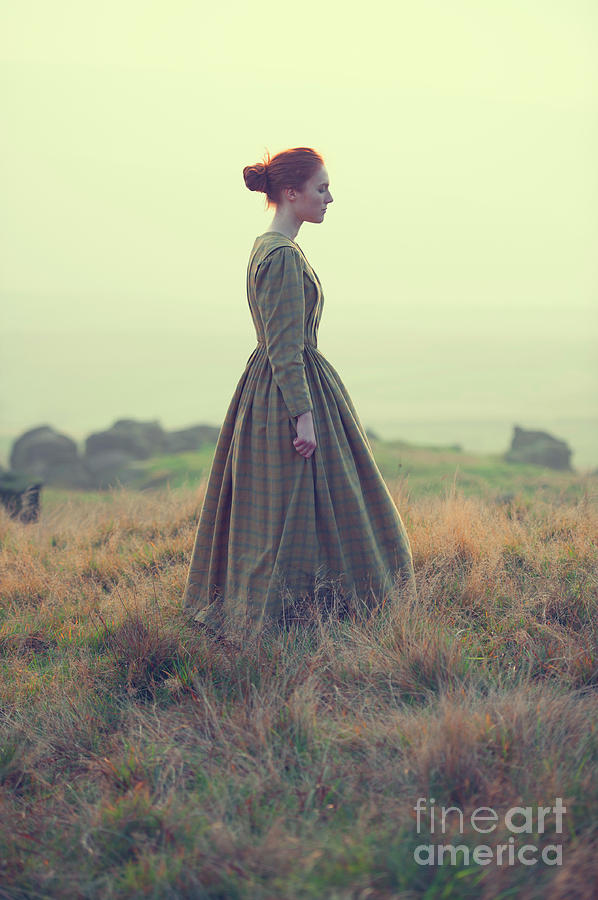 Victorian Woman With Red Hair Photograph by Lee Avison