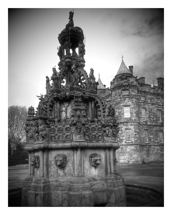 Castle Photograph - Victorias Fountain by Brittany  Punches 