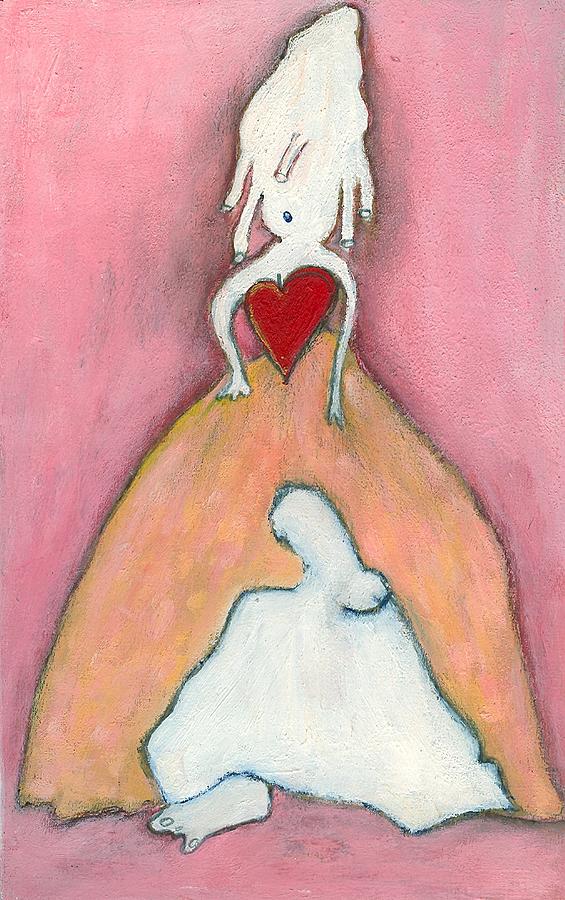 Heart Painting - Victorias Secret by Ricky Sencion