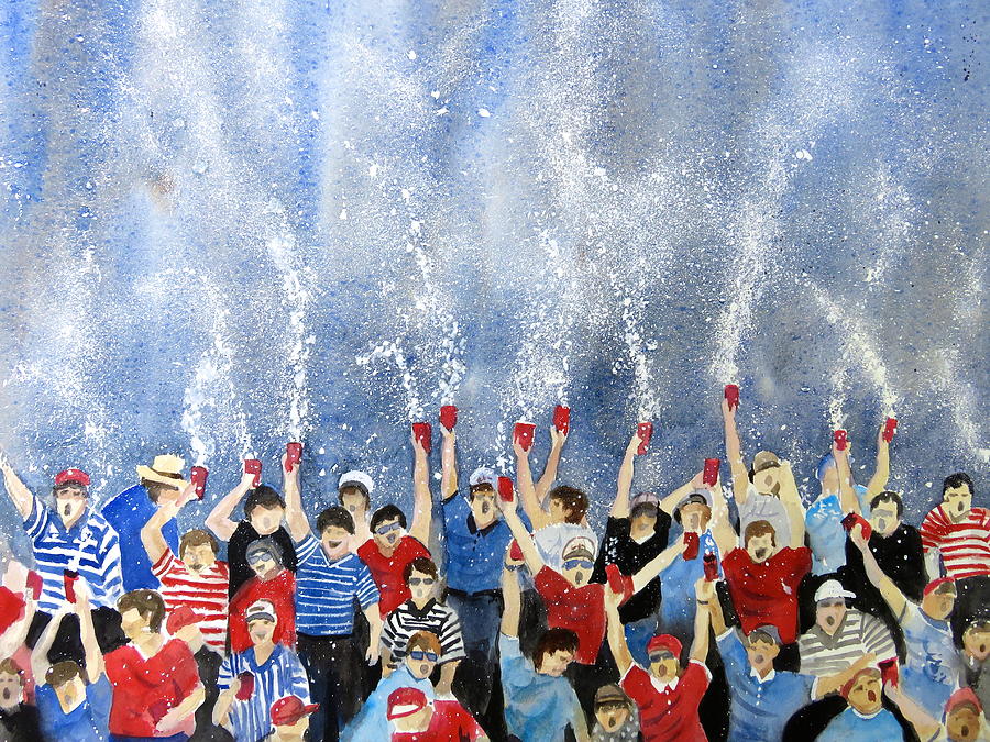 Winslow Homer Painting - Victory Shower by Carolyn Watson