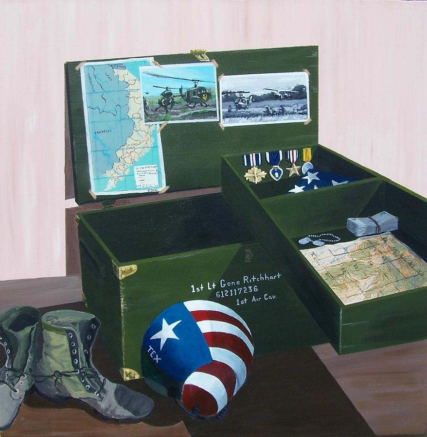 Vietnam Memories Painting by Gene Ritchhart