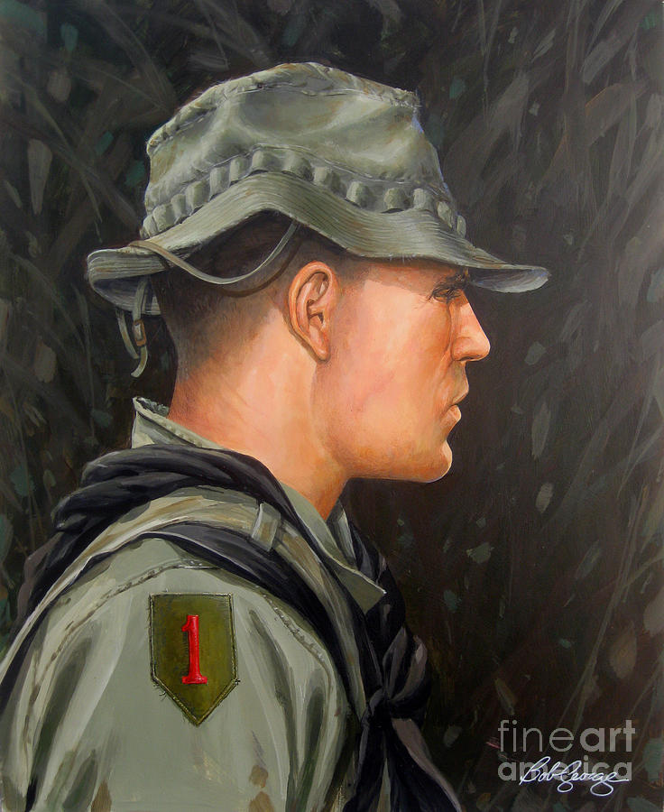 Vietnam Portraits No.12 Painting by Bob  George